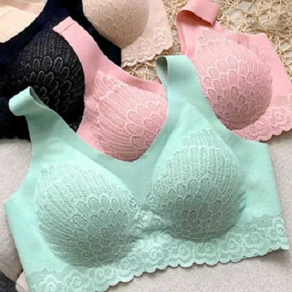 👙 Mint Teal Seamless bra - Picture 4 of 6